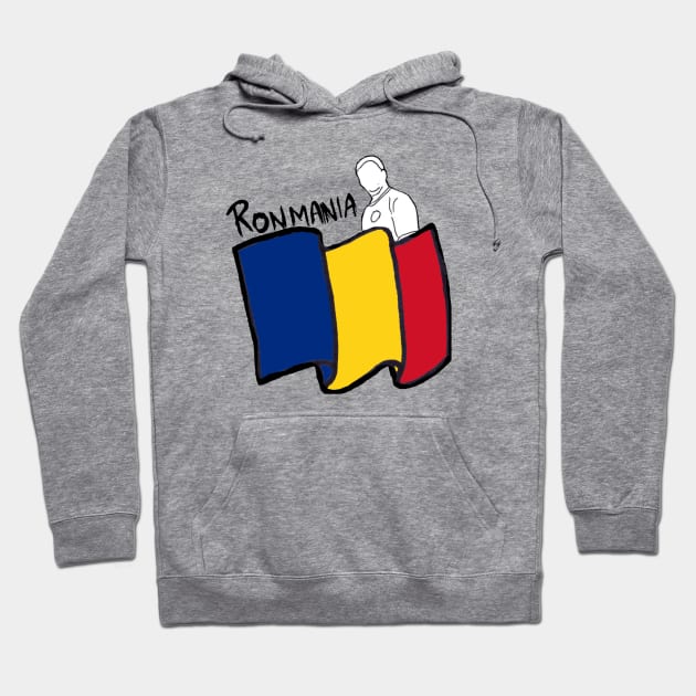 Ronmania (Romania Colors) Hoodie by nocrad